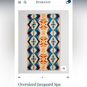 Pendleton authentic spa towel bnwt